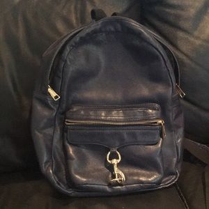 Rebecca Minkoff Backpack - Navy Leather